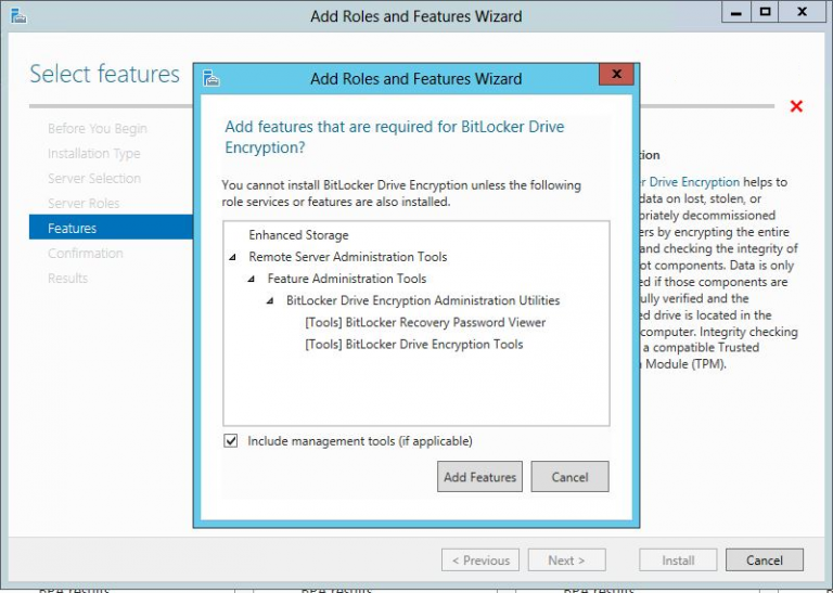 Manage BitLocker Recovery Keys on Active Directory