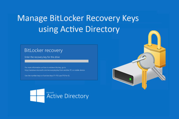 Manage BitLocker Recovery Keys on Active Directory