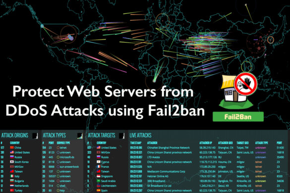 Prevent DDoS Attacks using Fail2ban